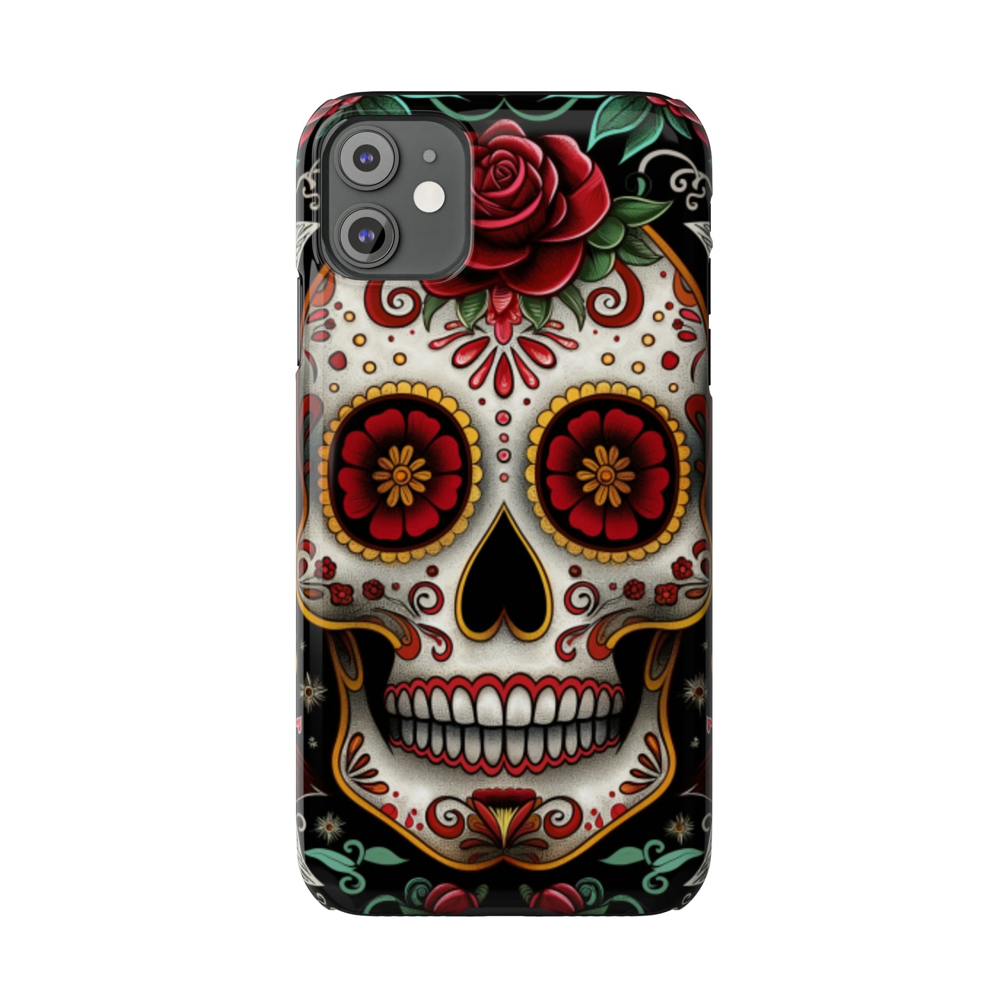 Slim Phone Cases - Sugar Skulls