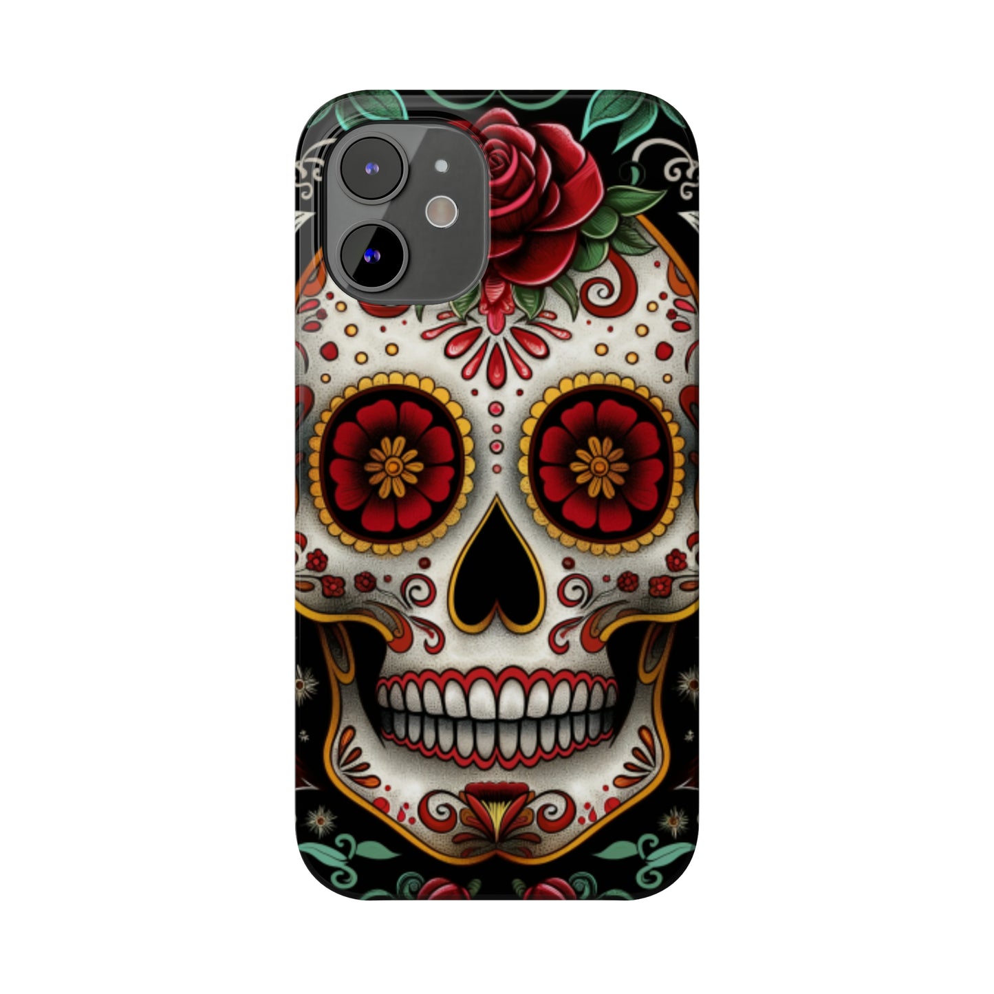 Slim Phone Cases - Sugar Skulls