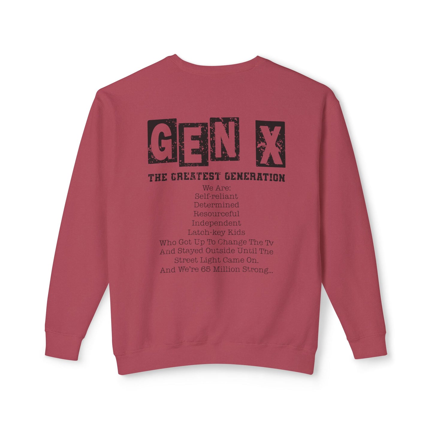 Unisex Lightweight Crewneck Sweatshirt - Gen X