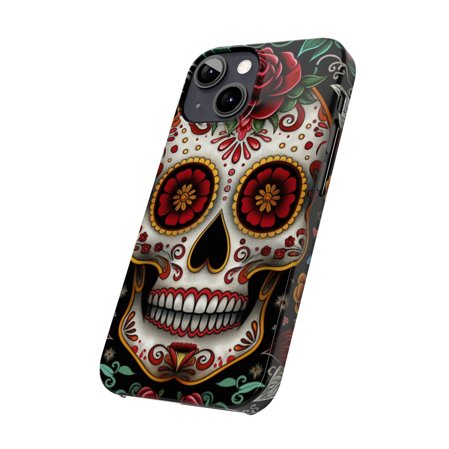 Slim Phone Cases - Sugar Skulls