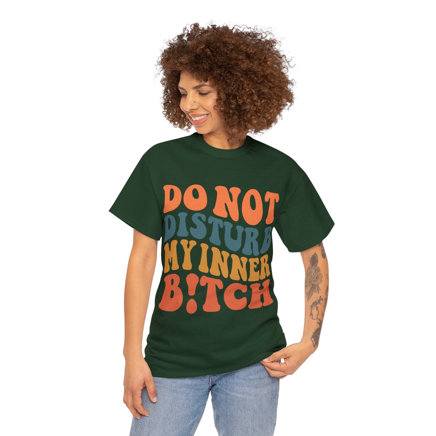 Unisex Heavy Cotton Tee - Do not disturb