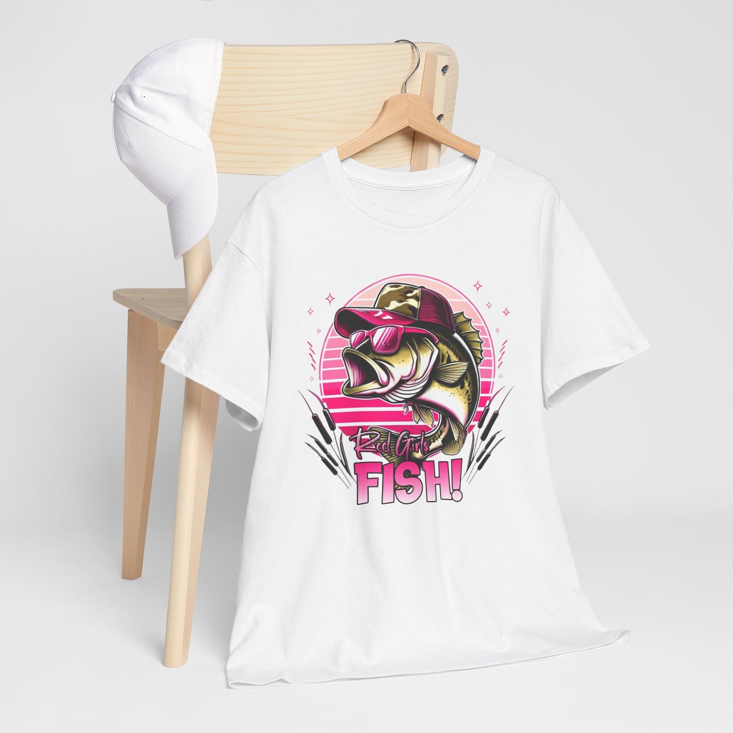 Catch of the Day Fishing Tee - Unisex Heavy Cotton T-Shirt
