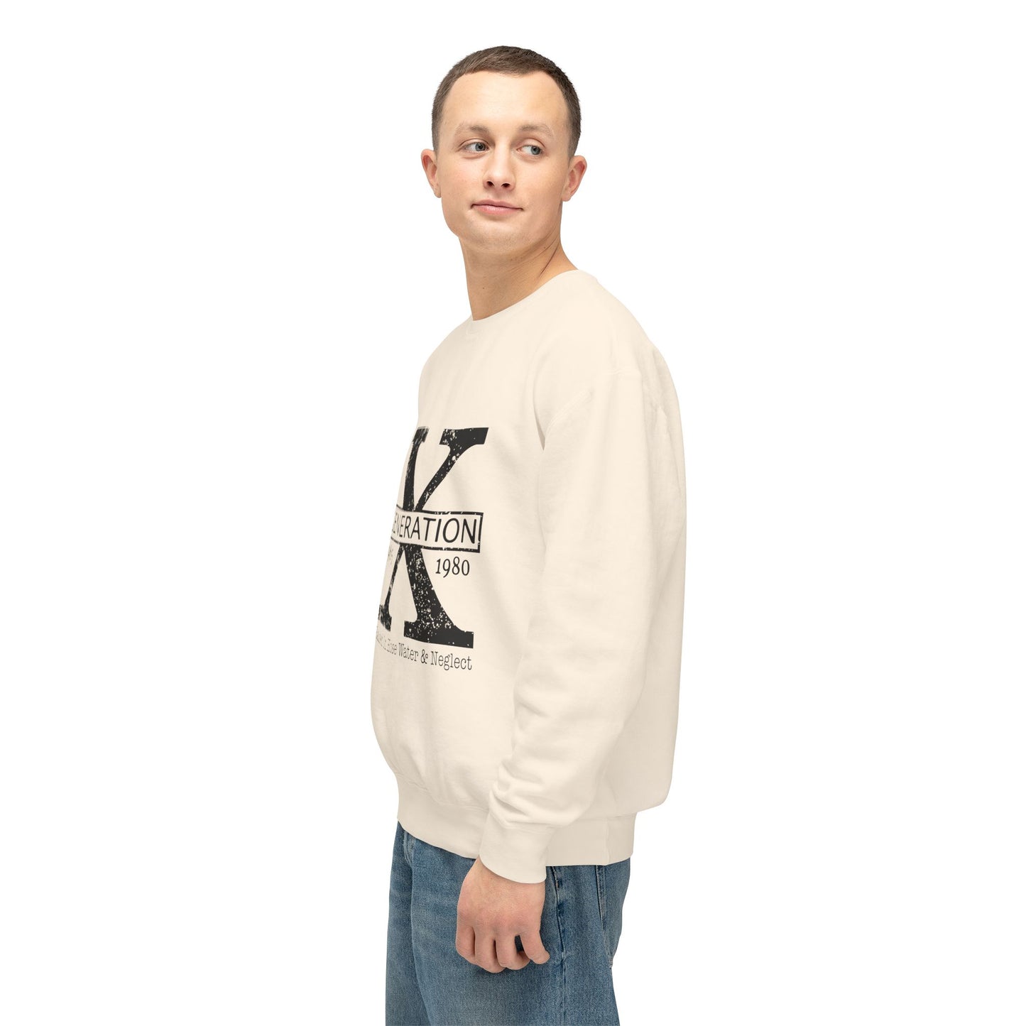 Unisex Lightweight Crewneck Sweatshirt - Gen X