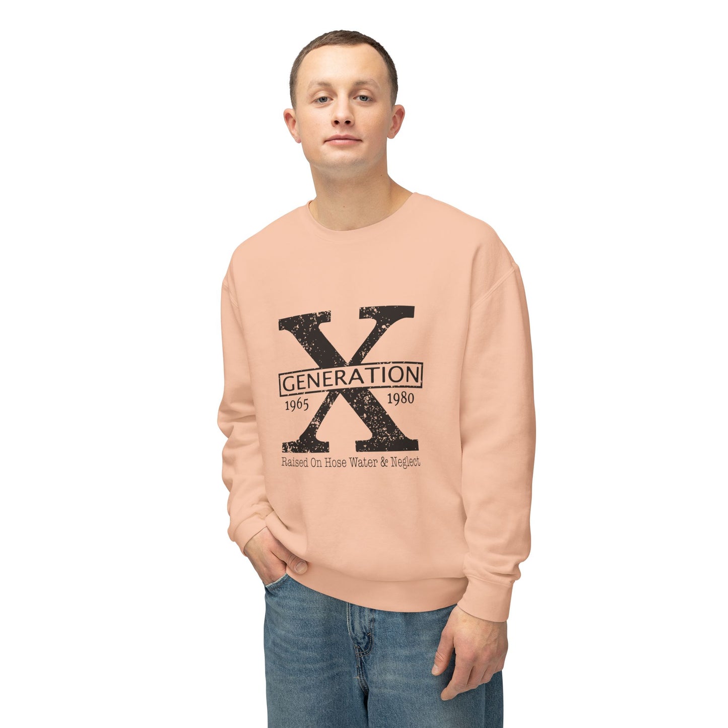 Unisex Lightweight Crewneck Sweatshirt - Gen X