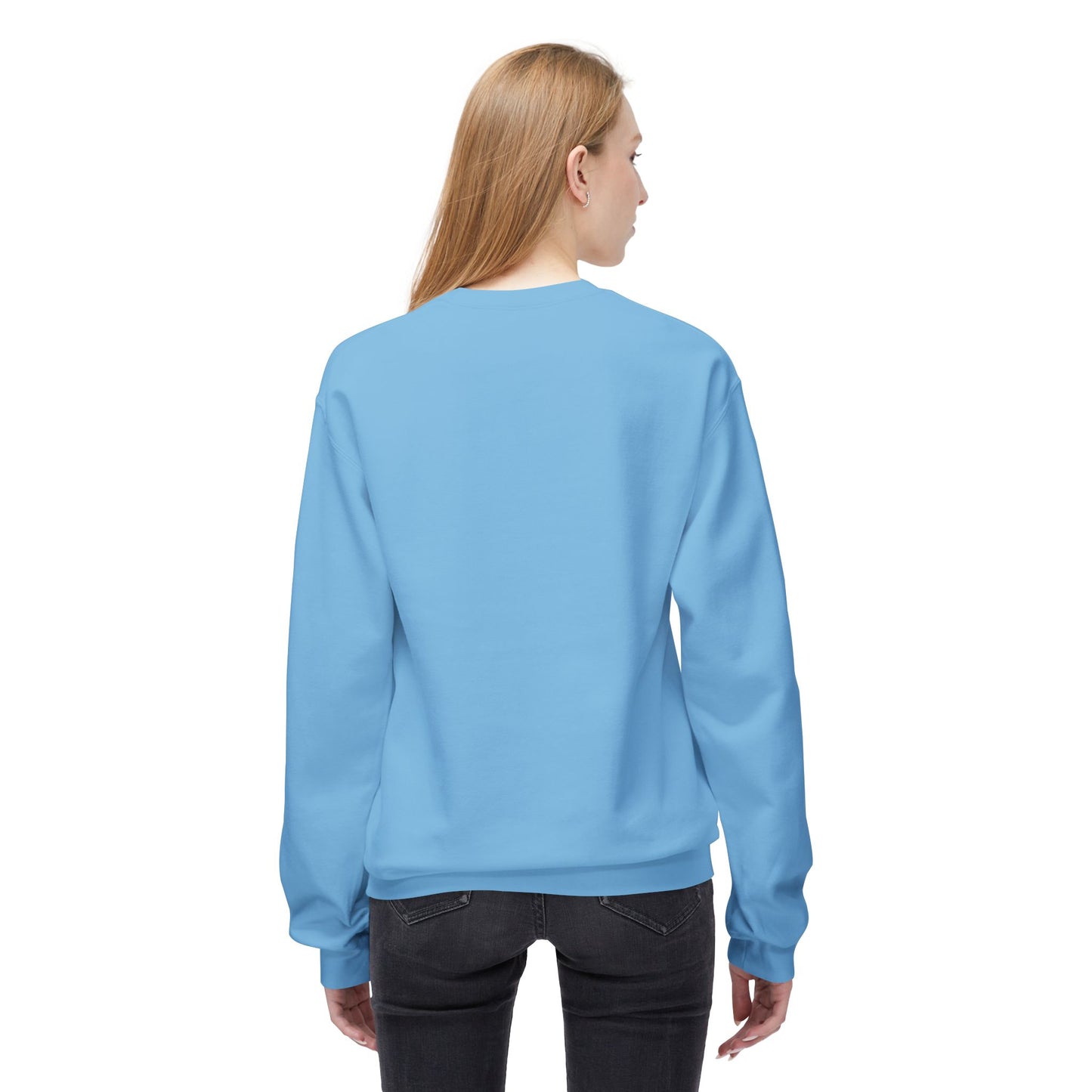 Unisex Midweight Softstyle Fleece Crewneck Sweatshirt - FABUELA