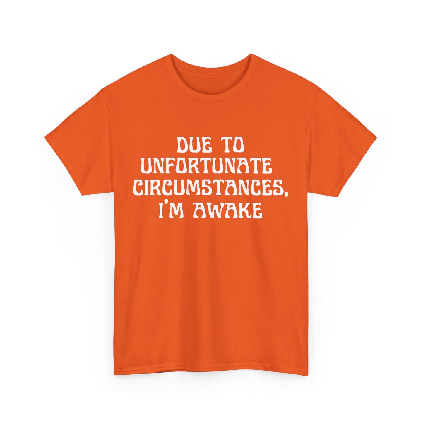 Unisex Heavy Cotton Tee - Im awake