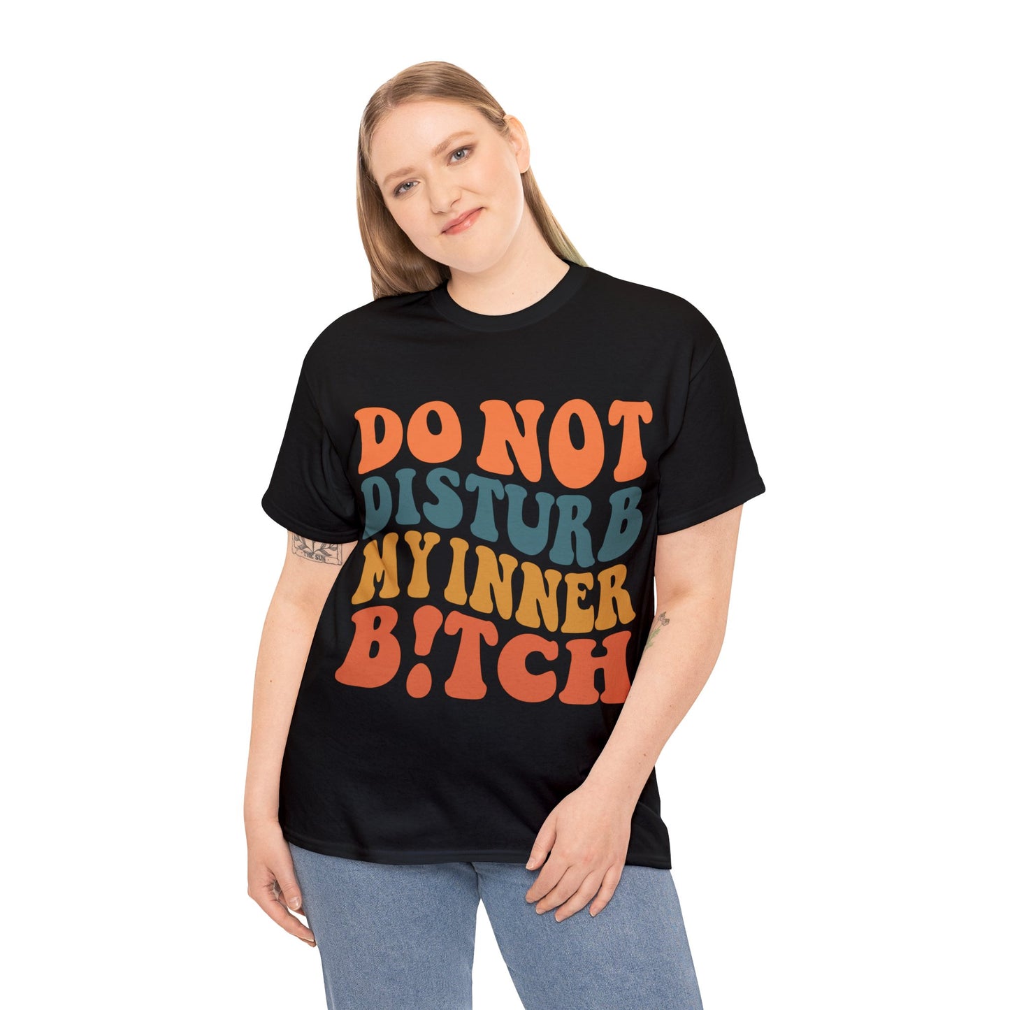 Unisex Heavy Cotton Tee - Do not disturb