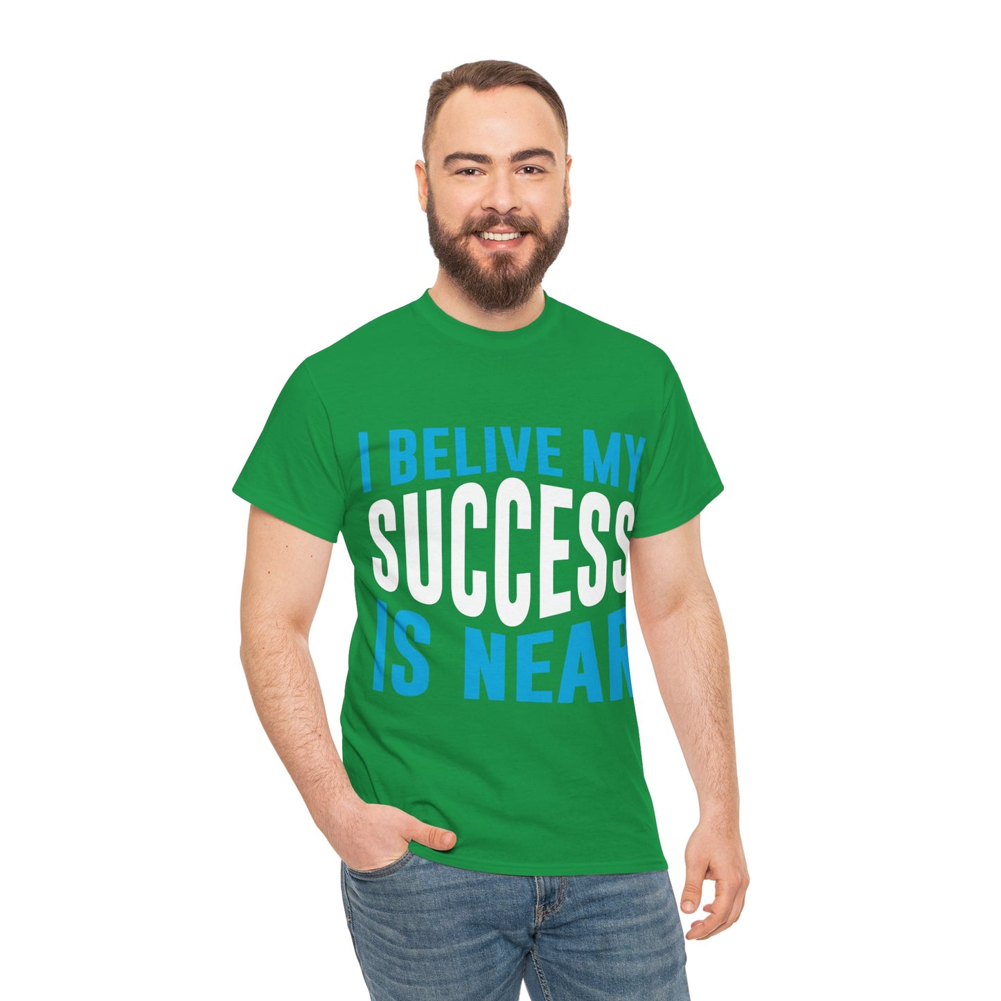 Unisex Heavy Cotton Tee - Success is Near