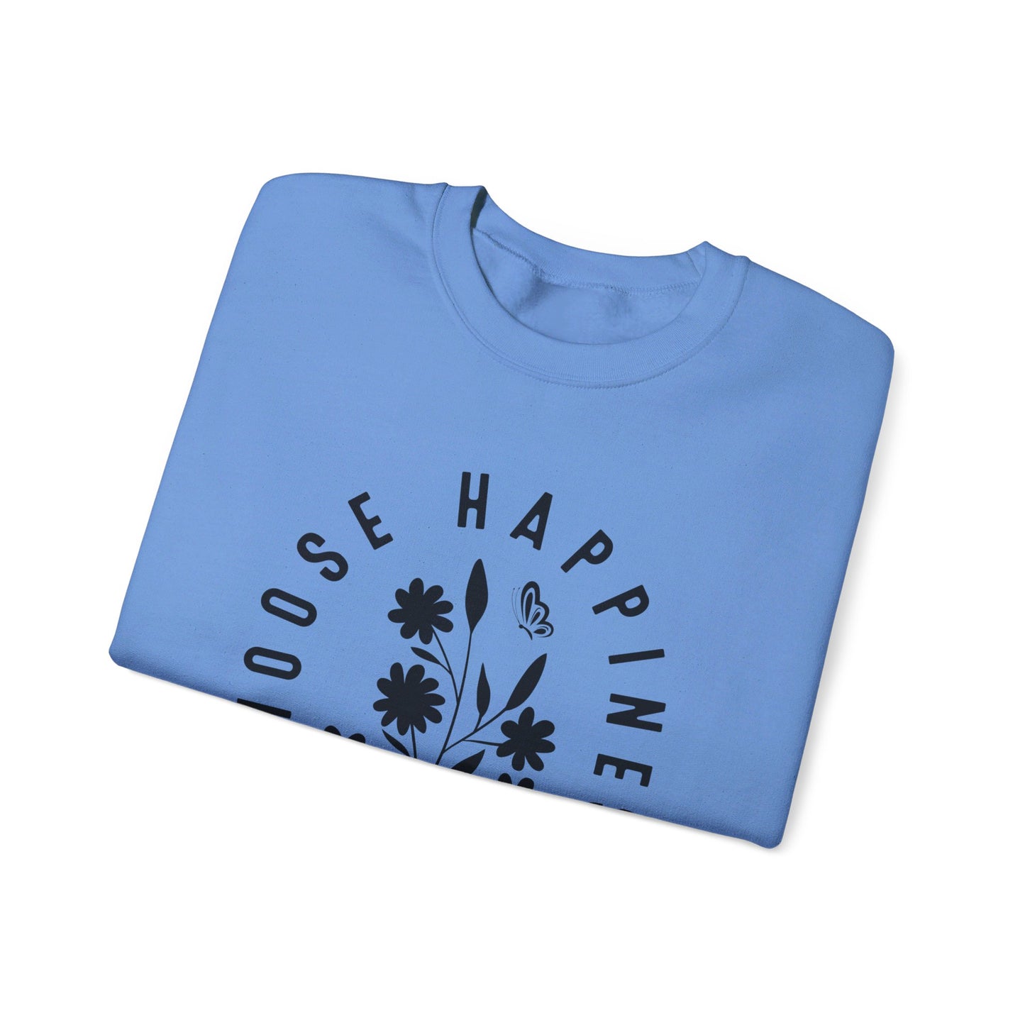 Unisex Heavy Blend™ Crewneck Sweatshirt - Choose Happiness