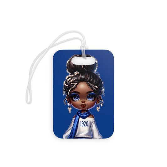 Copy of Luggage Tags - Sorority - Blue