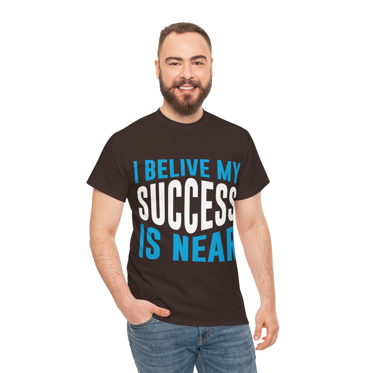 Unisex Heavy Cotton Tee - Success is Near