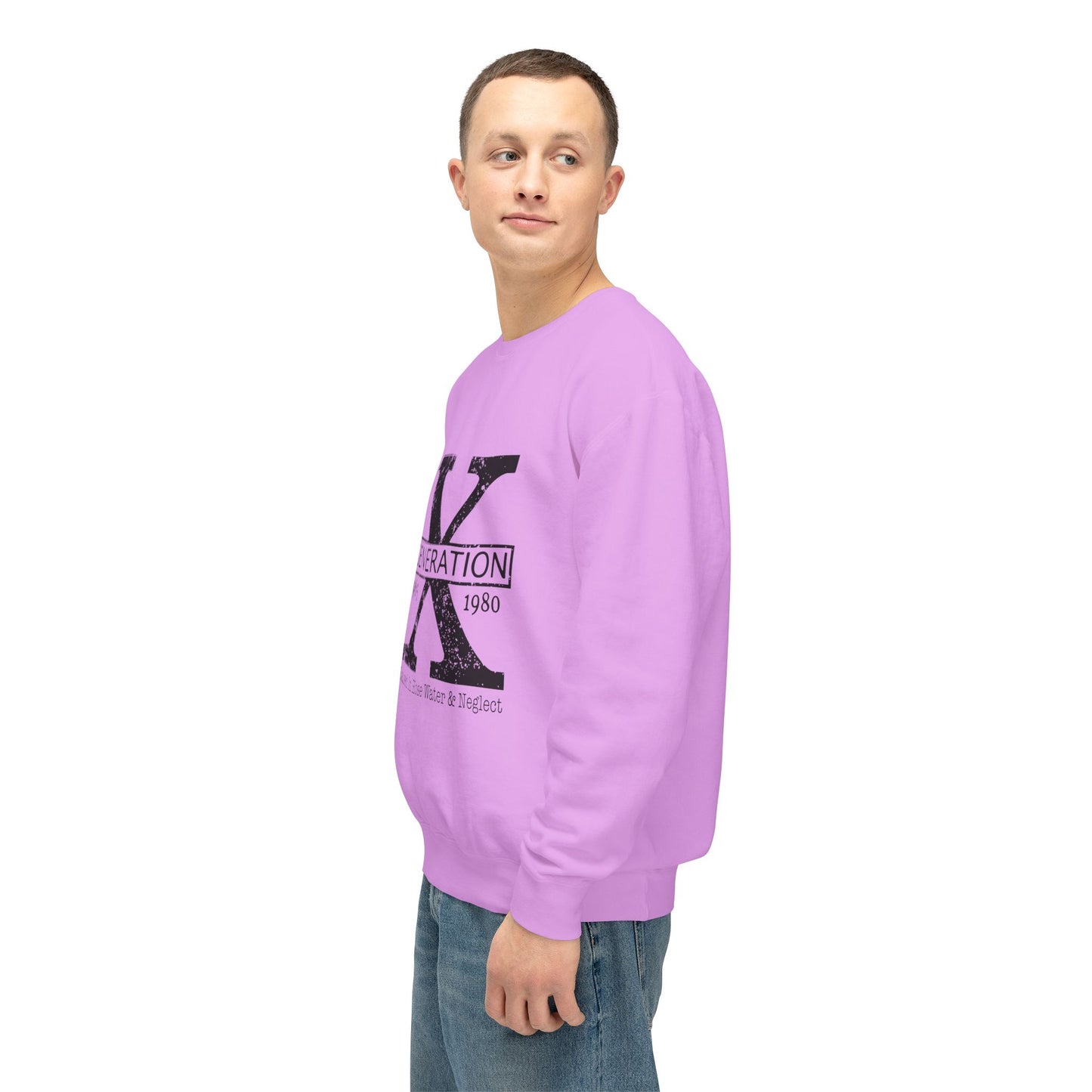 Unisex Lightweight Crewneck Sweatshirt - Gen X