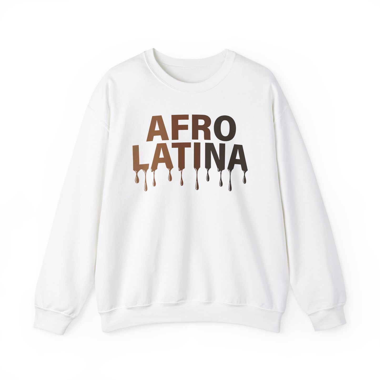 Afro Latina Pride Crewneck Sweatshirt - Unisex Heavy Blend™