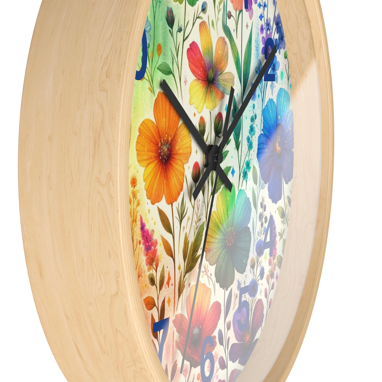 Wall Clock - FLOWERS