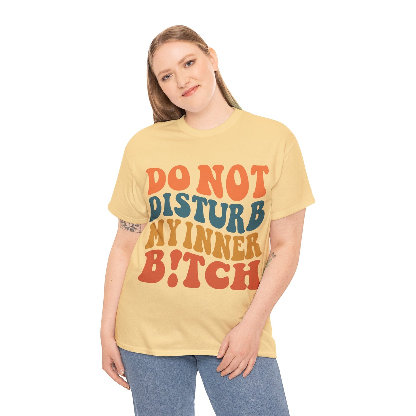 Unisex Heavy Cotton Tee - Do not disturb