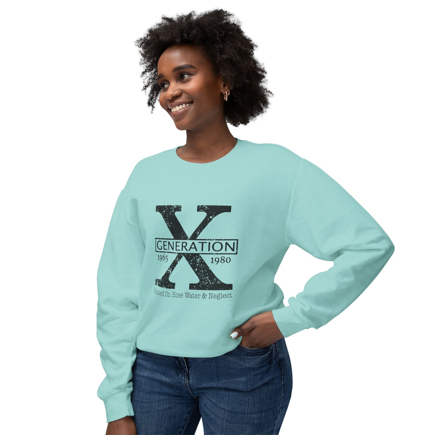 Unisex Lightweight Crewneck Sweatshirt - Gen X