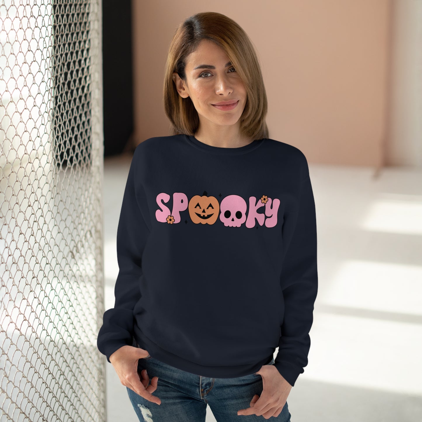 Unisex Crew Neck Sweatshirt (EU) - Spooky