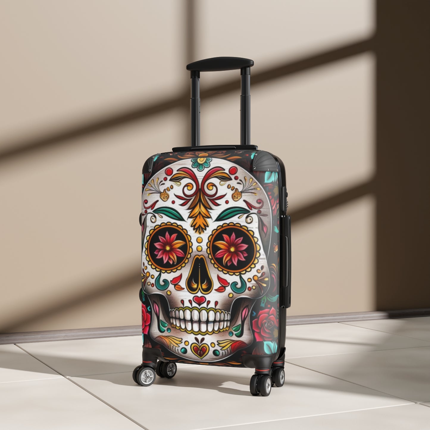 Suitcase - Sugar Skull