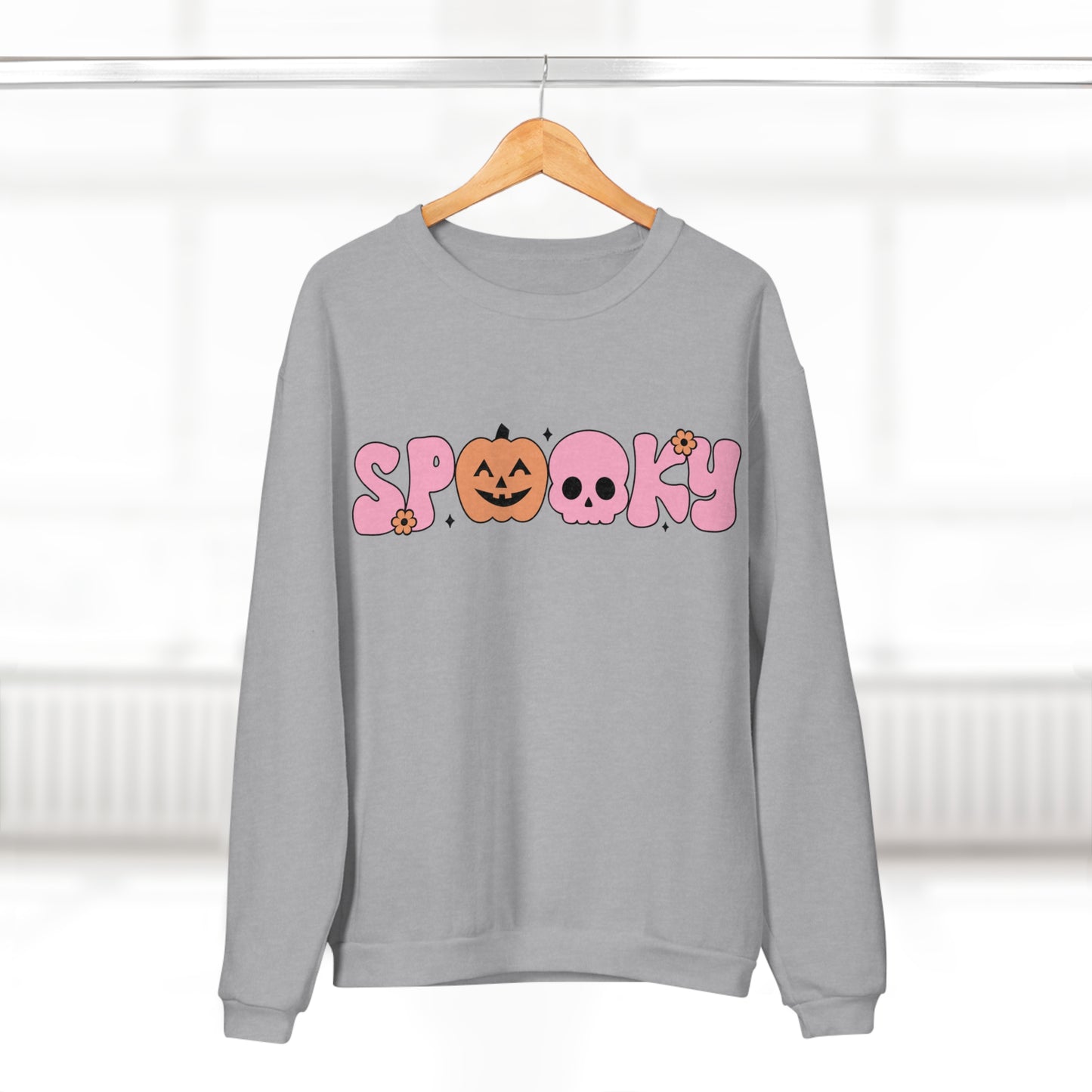 Unisex Crew Neck Sweatshirt (EU) - Spooky