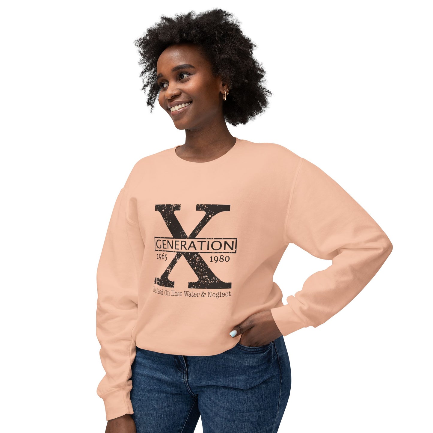 Unisex Lightweight Crewneck Sweatshirt - Gen X