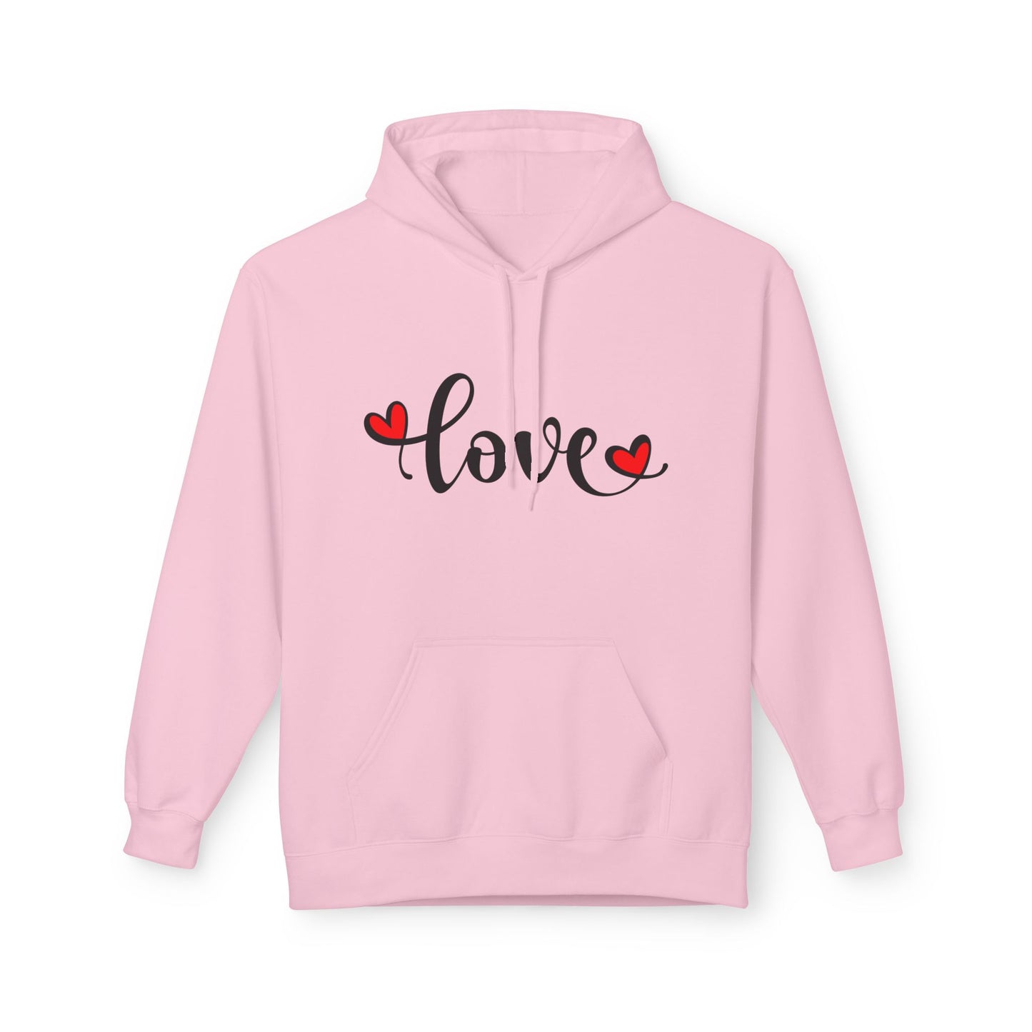 Unisex Midweight Softstyle Fleece Hoodie - Love Hoodie