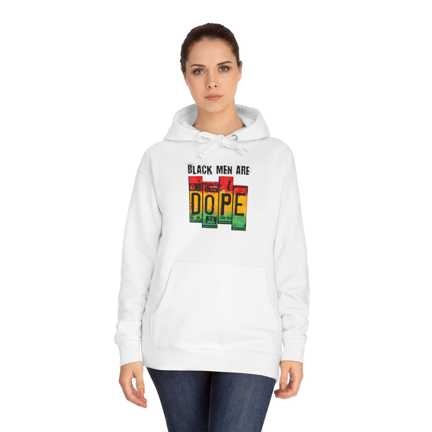 Unisex Fleece Hoodie - Black History