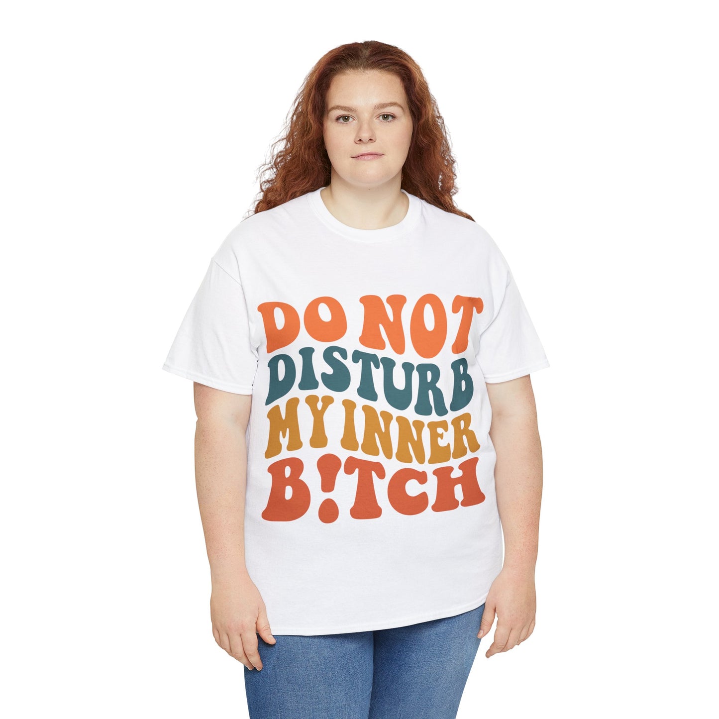 Unisex Heavy Cotton Tee - Do not disturb