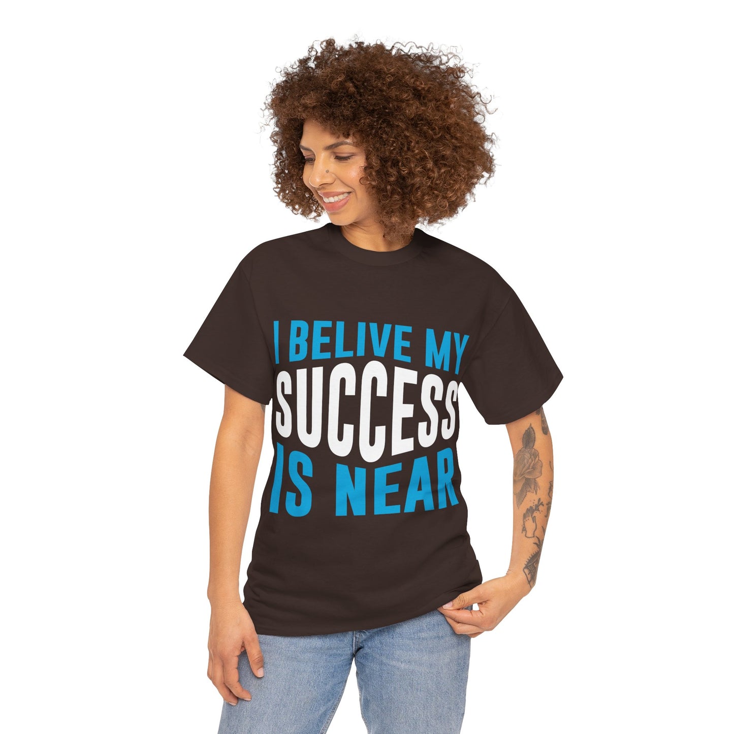 Unisex Heavy Cotton Tee - Success is Near