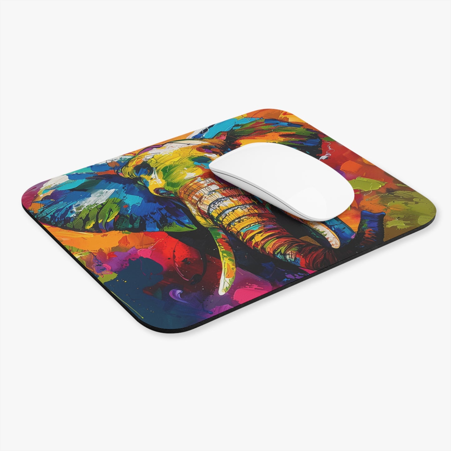 Mouse Pad (Rectangle) - elephant