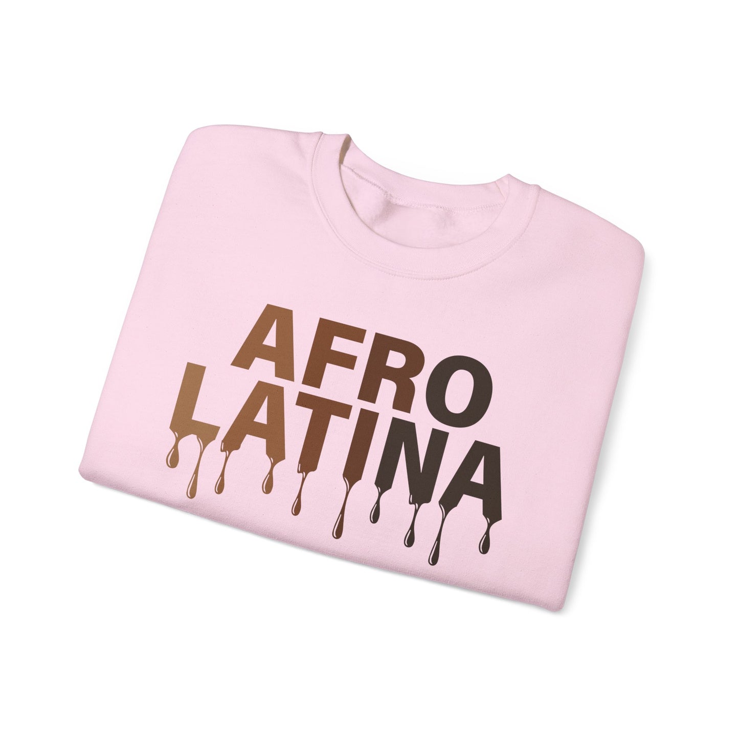 Afro Latina Pride Crewneck Sweatshirt - Unisex Heavy Blend™