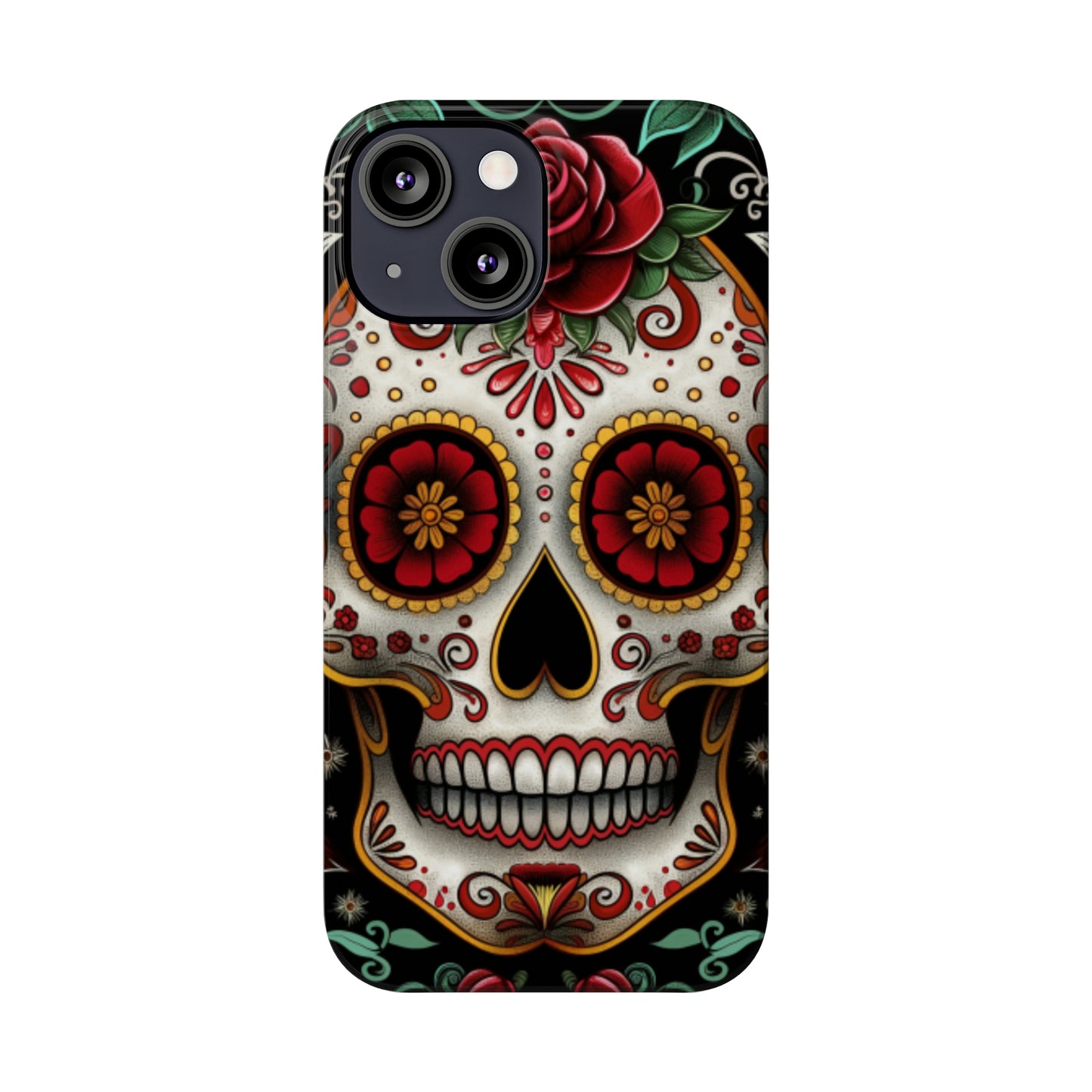 Slim Phone Cases - Sugar Skulls