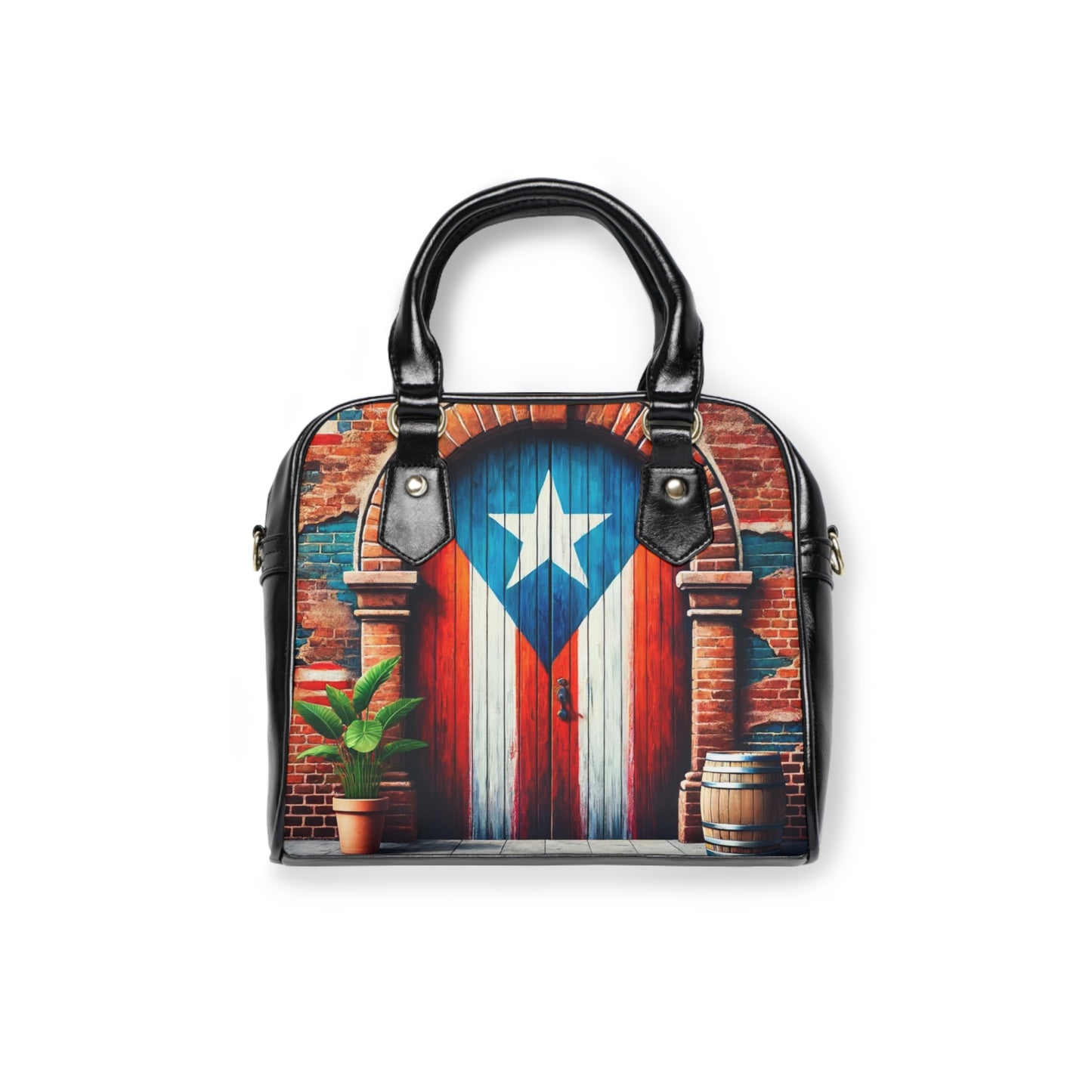 Shoulder Handbag - Puerto Rico