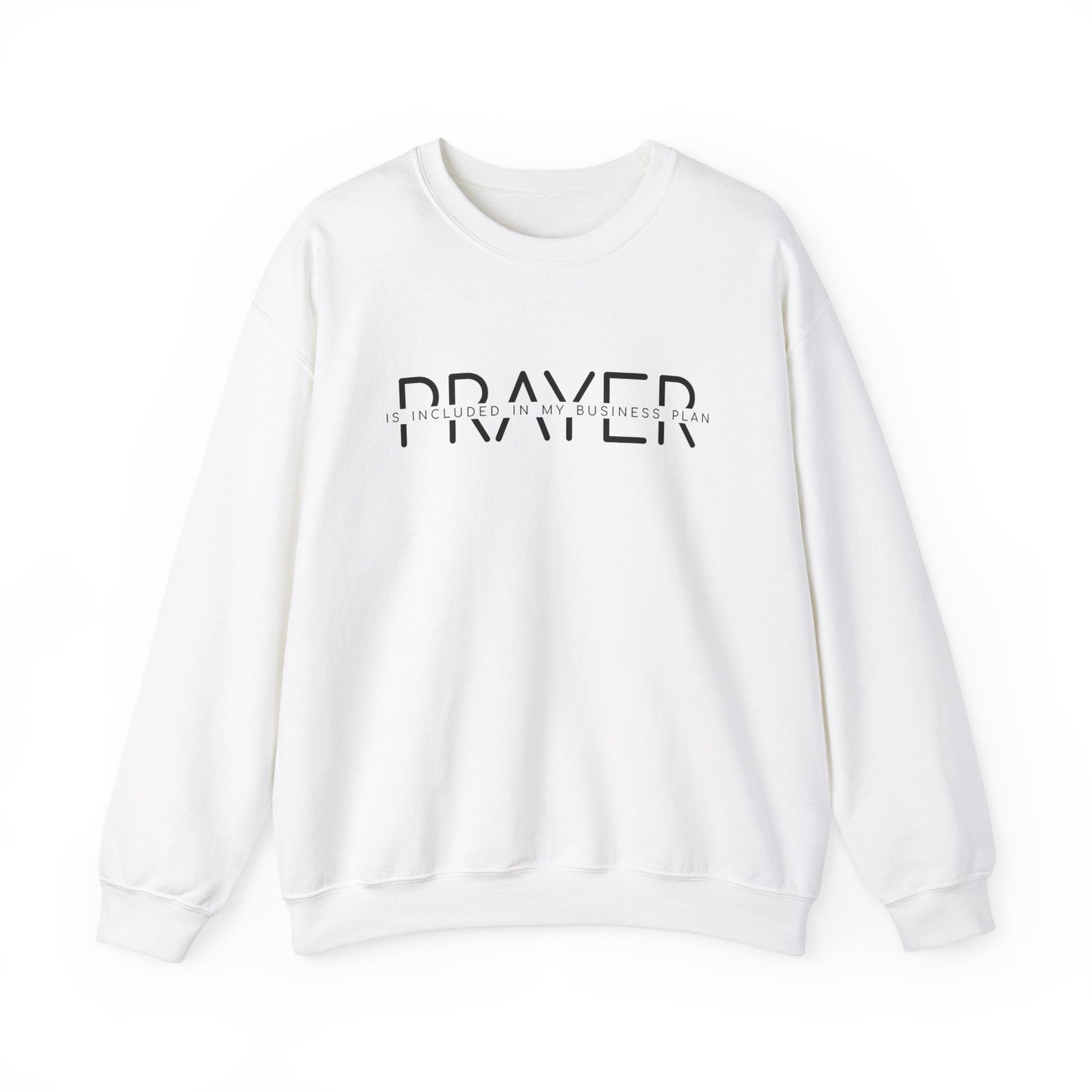 Unisex Heavy Blend™ Crewneck Sweatshirt - Prayer is included on my business plan