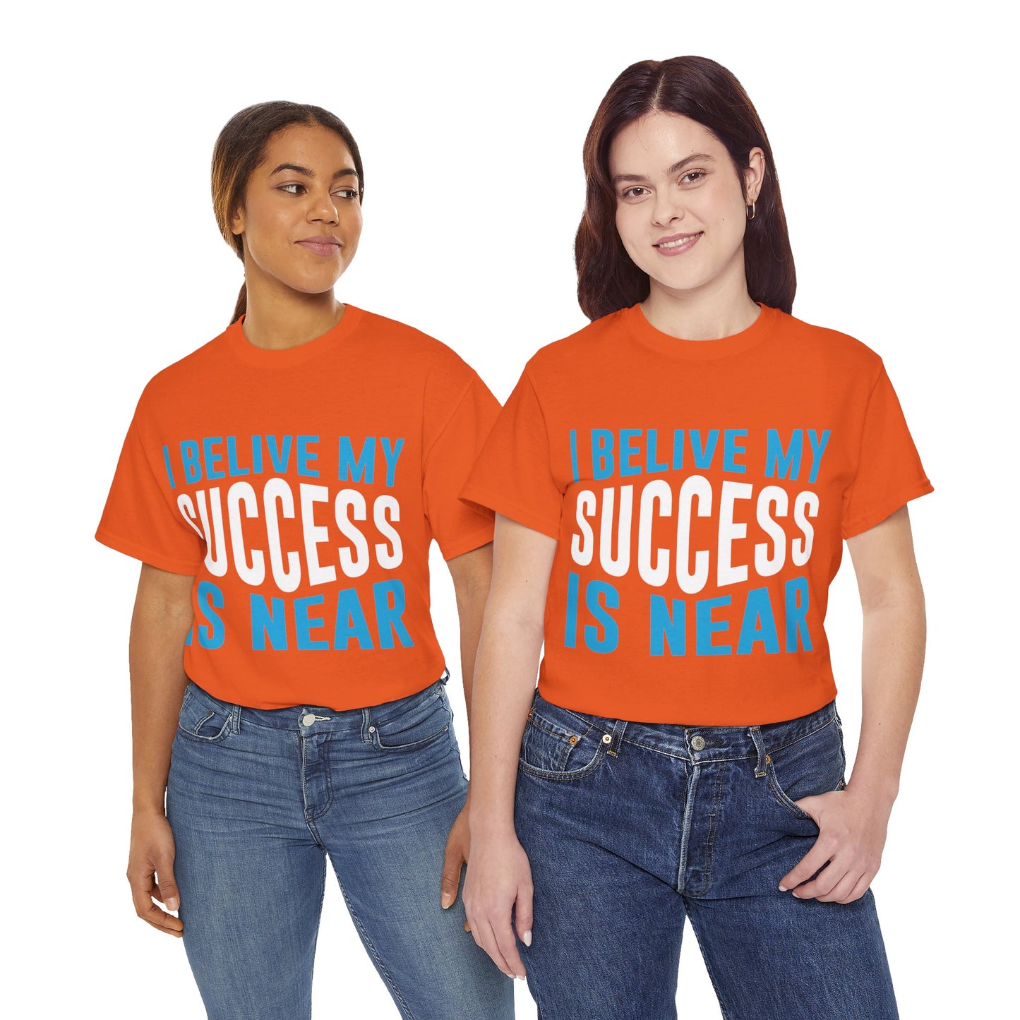 Unisex Heavy Cotton Tee - Success is Near