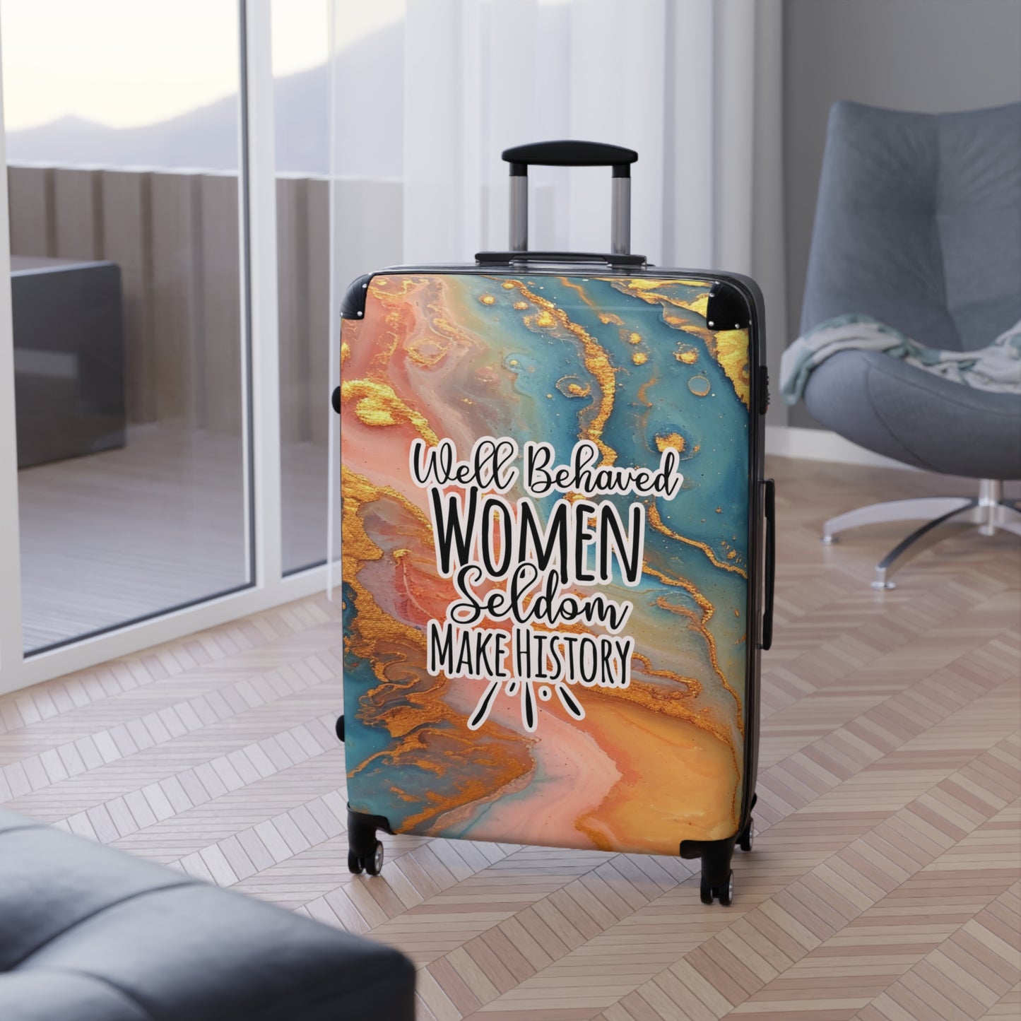 Suitcase - Well behave women