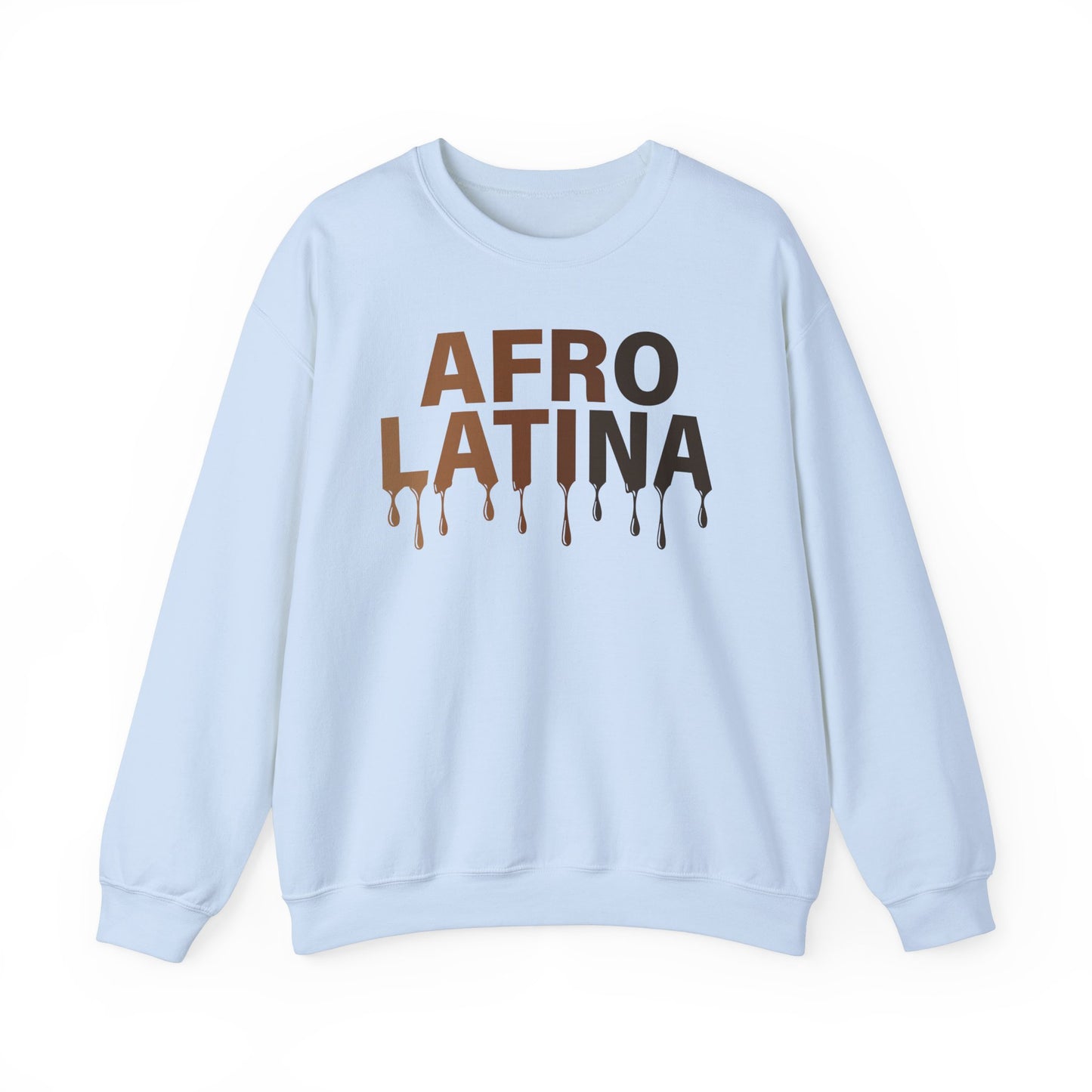 Afro Latina Pride Crewneck Sweatshirt - Unisex Heavy Blend™