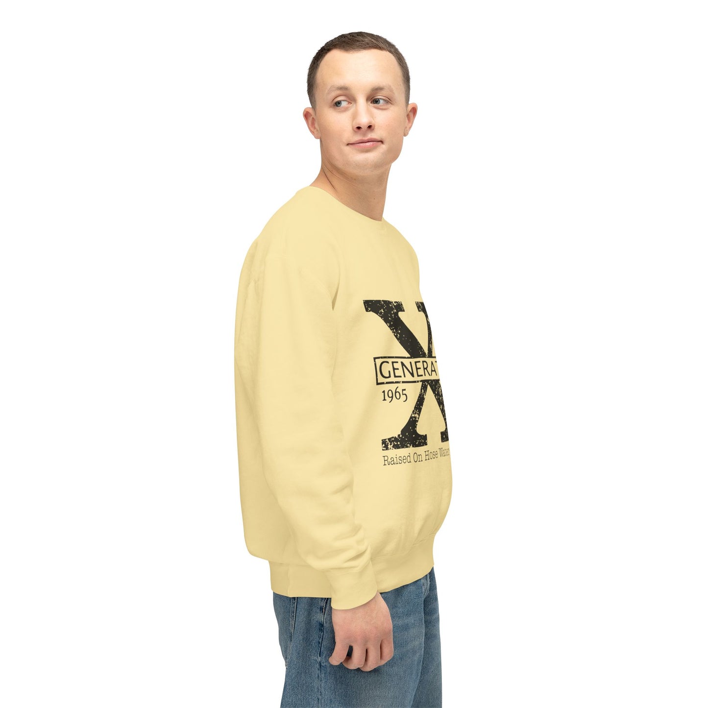 Unisex Lightweight Crewneck Sweatshirt - Gen X