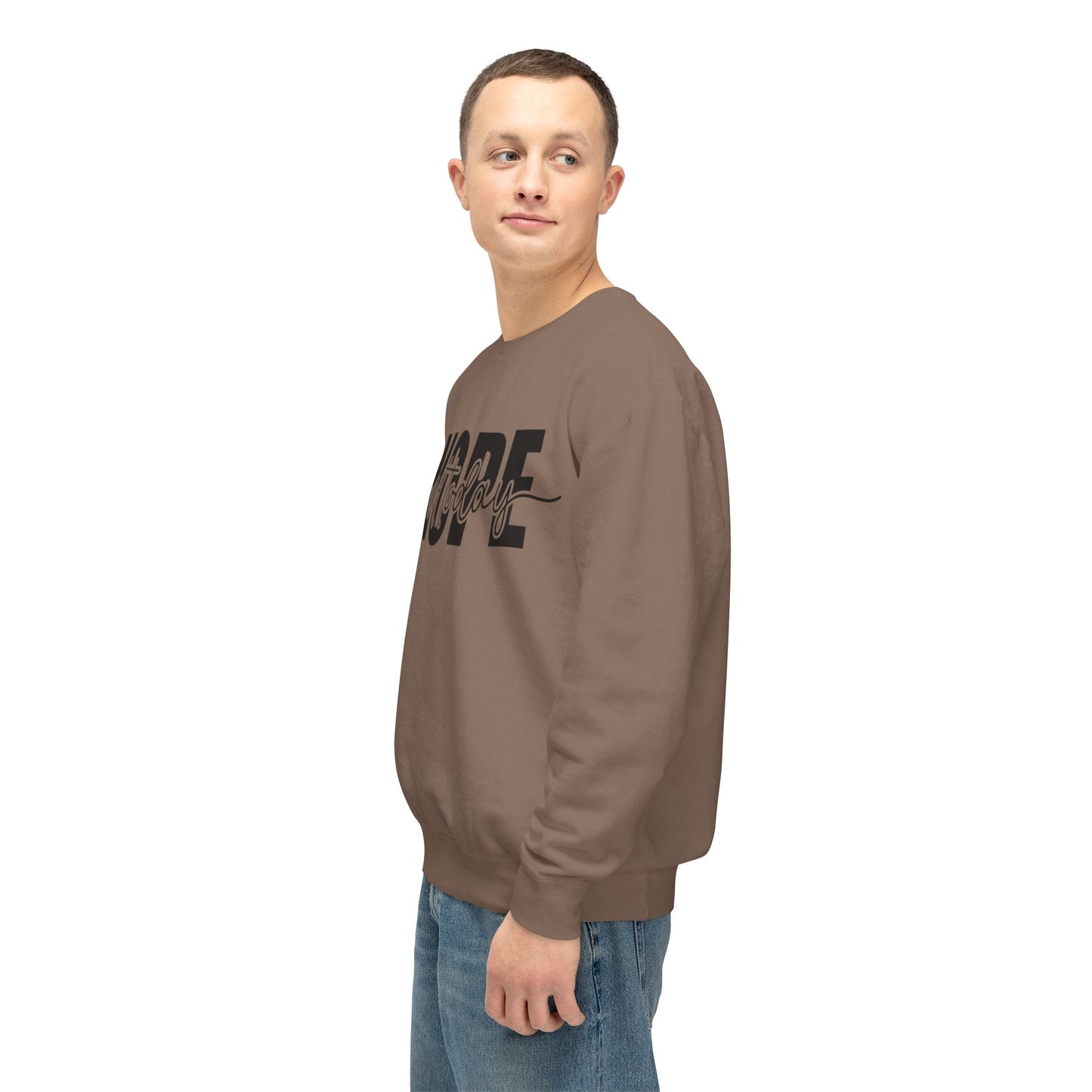 Unisex Lightweight Crewneck Sweatshirt - Nope...not today