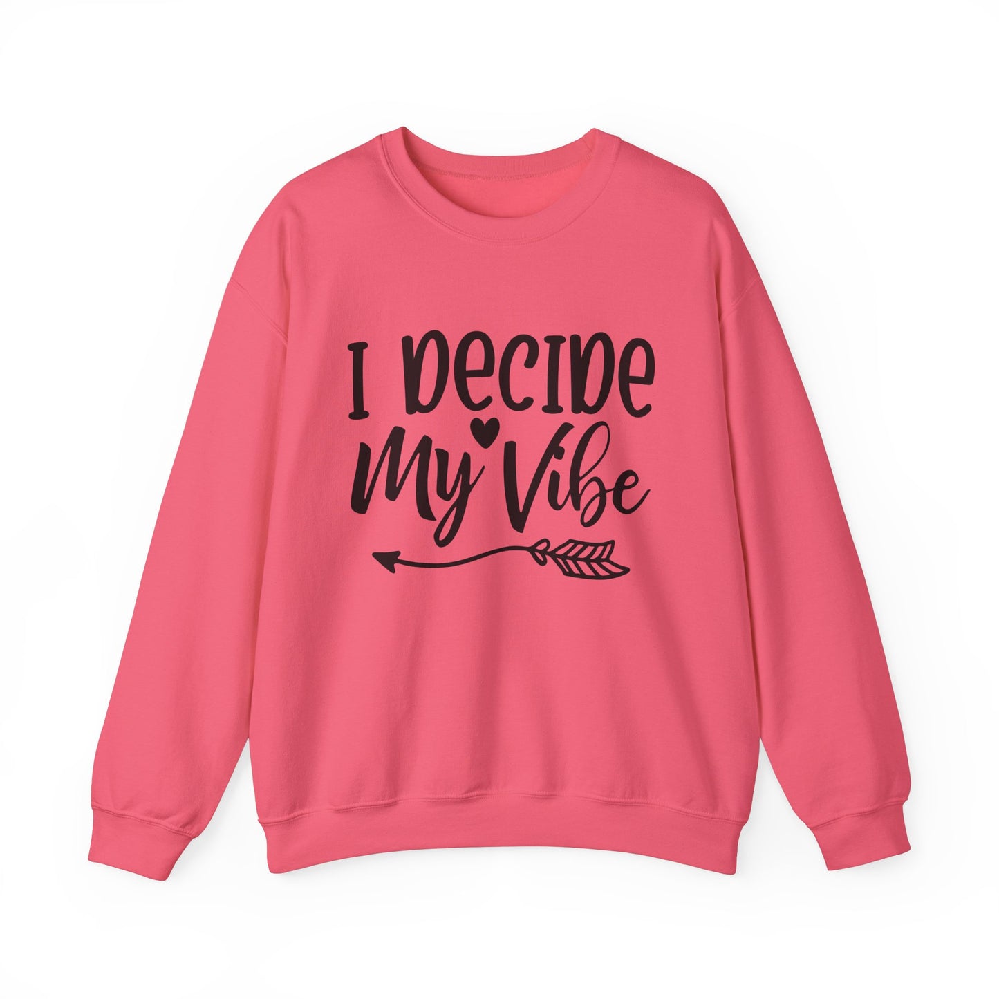 I decide my vibe. Unisex Heavy Blend™ Crewneck Sweatshirt