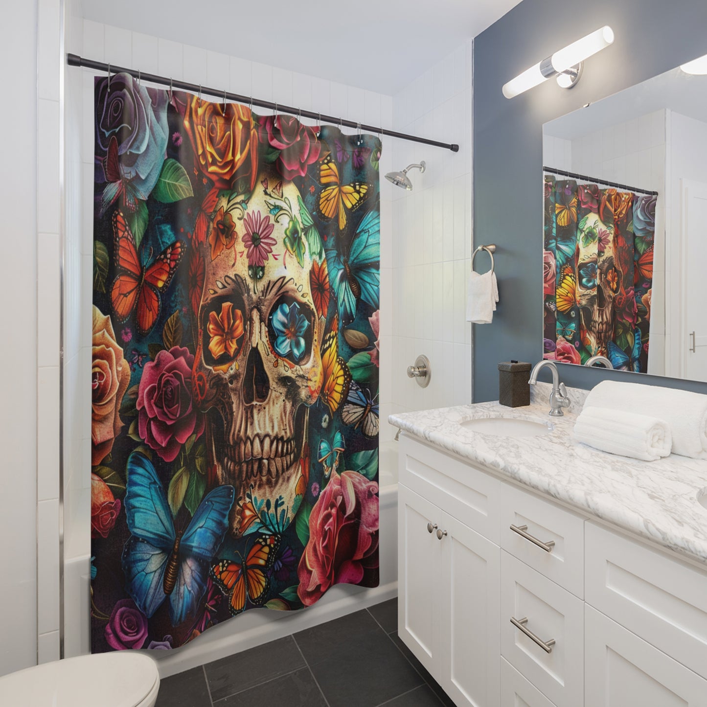 Shower Curtains- Skull