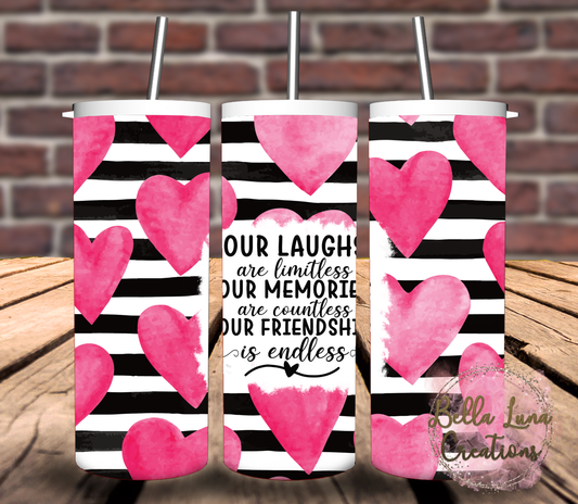 Friendship Digital Design for Tumbler Wrap - Bundle of 5 images