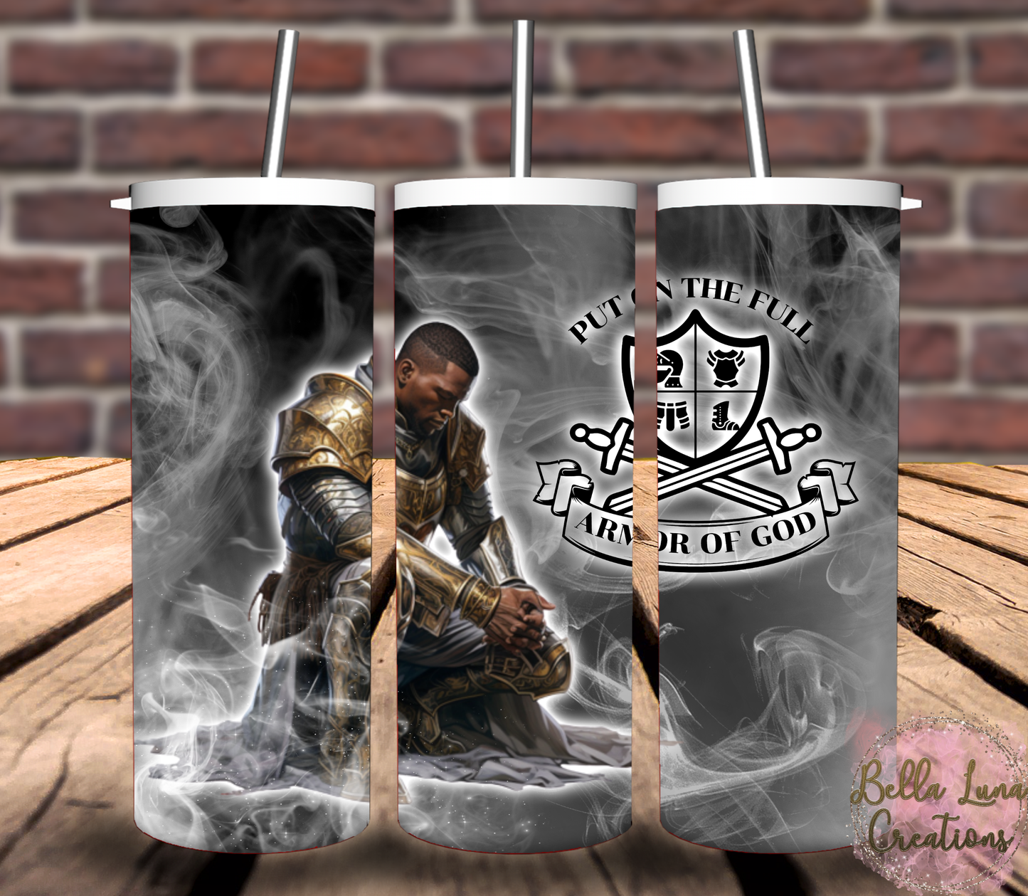 Armor of God Tumbler Wrap Bundle (Male Version)