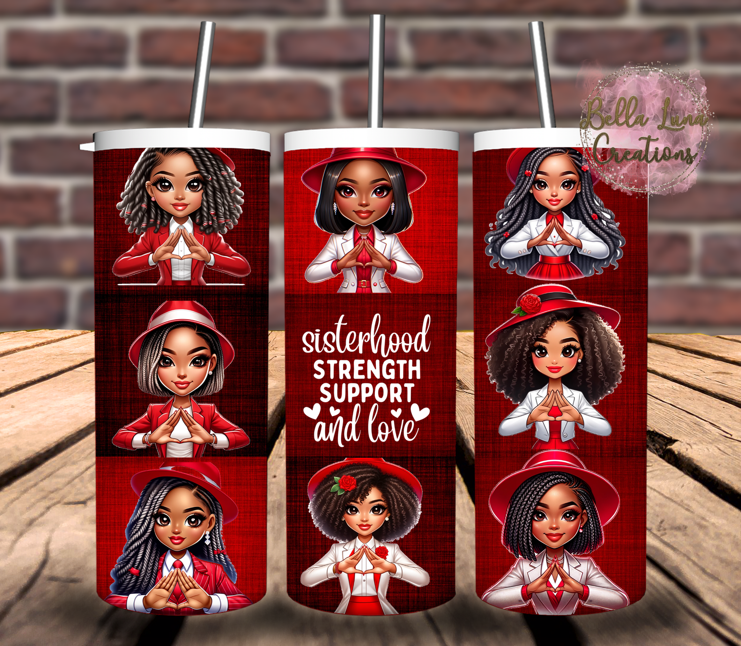 Sisterhood Tumbler Wrap - Digital Download ONLY