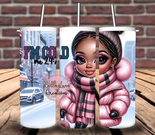 Im Cold tumbler Wrap Bundle