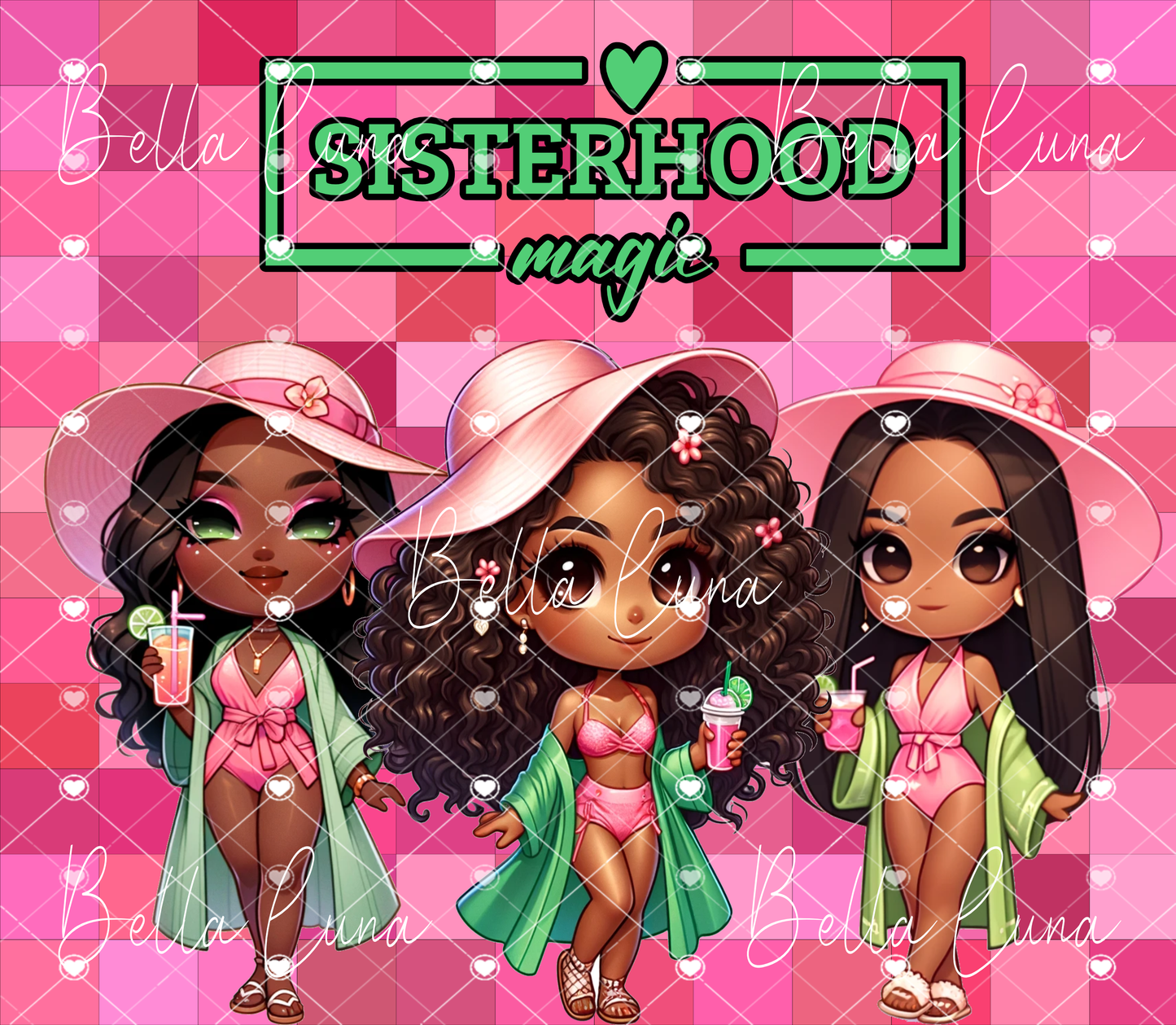 Sisterhood Tumbler Wrap - Digital Download