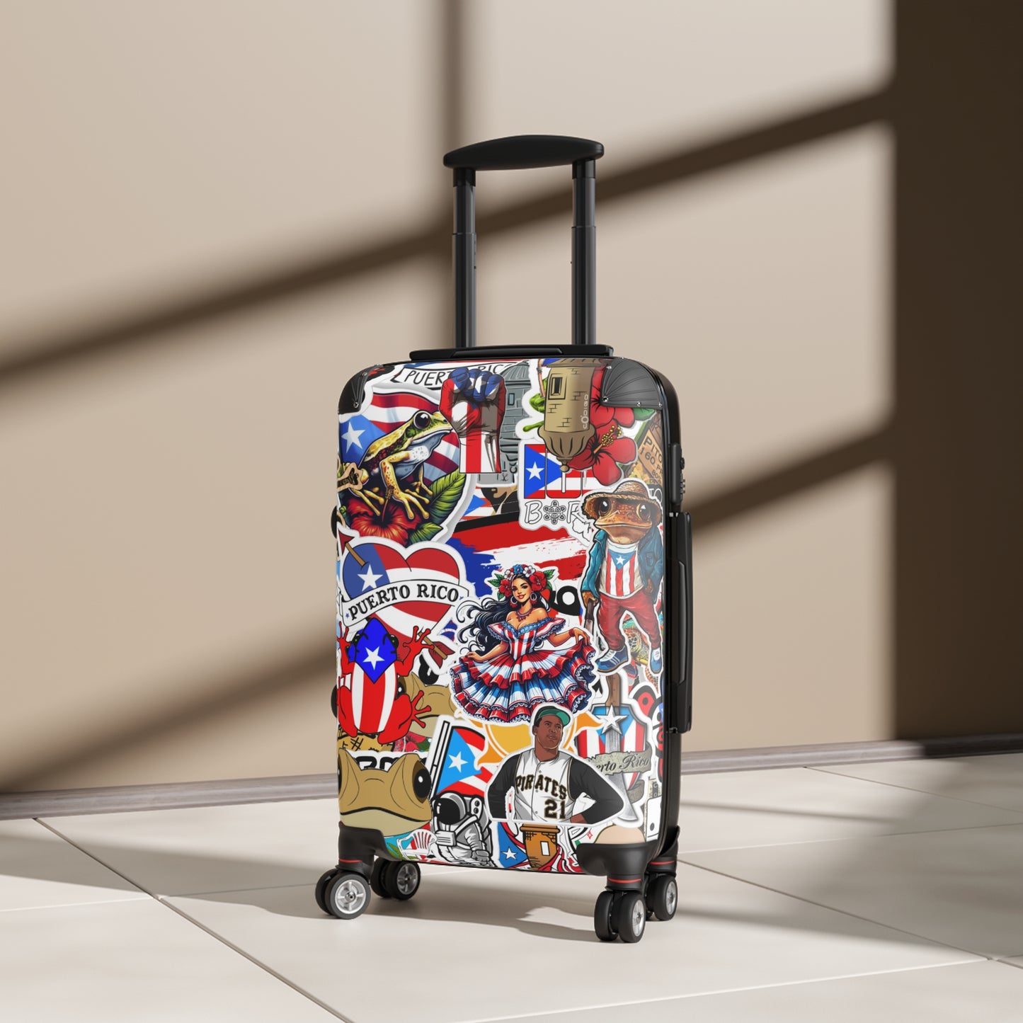 Suitcase - Puerto Rico Pride Luggage