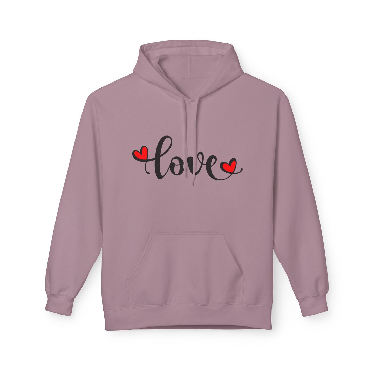 Unisex Midweight Softstyle Fleece Hoodie - Love Hoodie