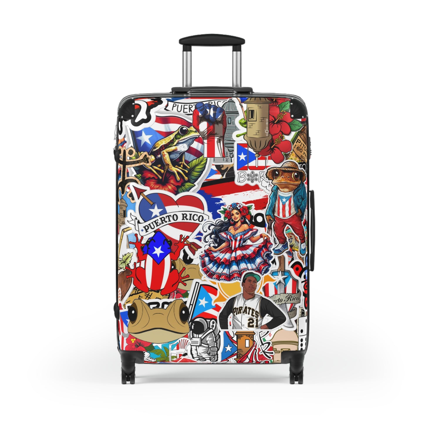 Suitcase - Puerto Rico Pride Luggage