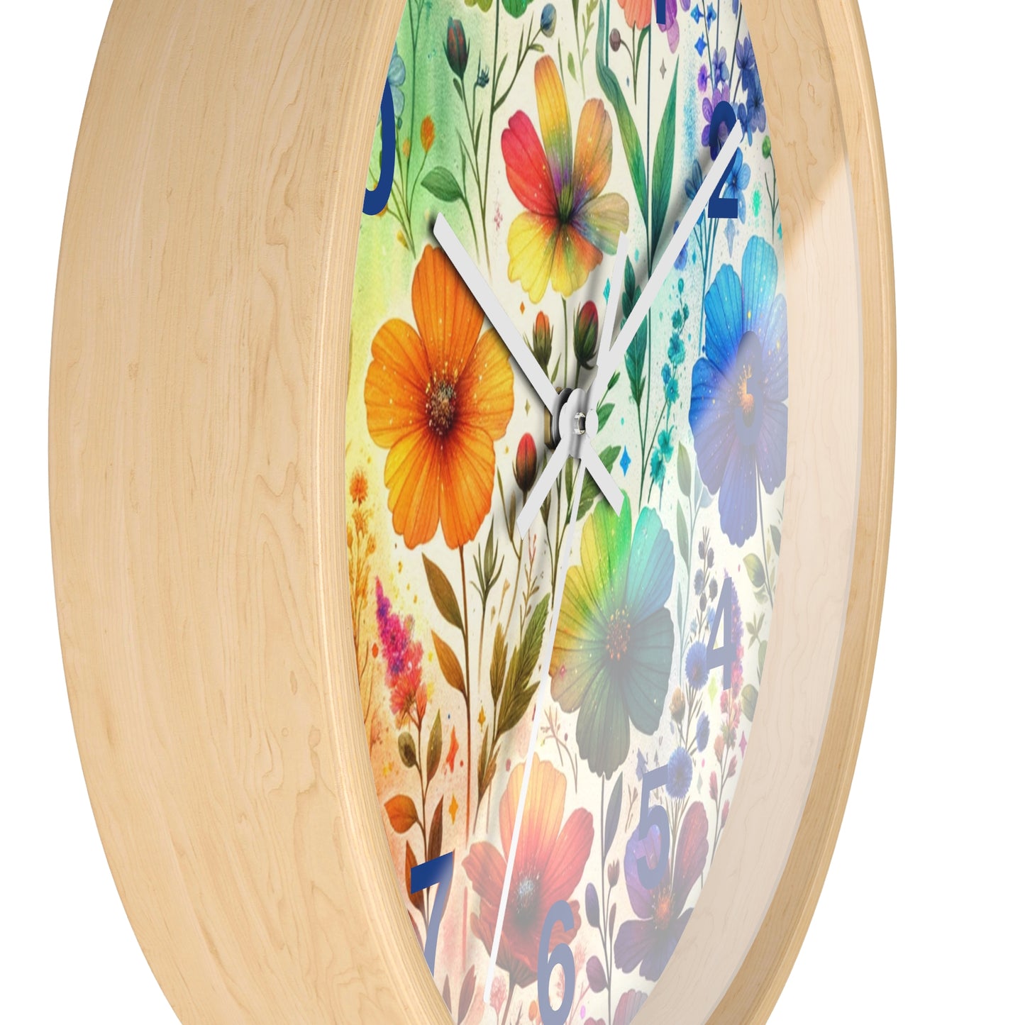 Wall Clock - FLOWERS