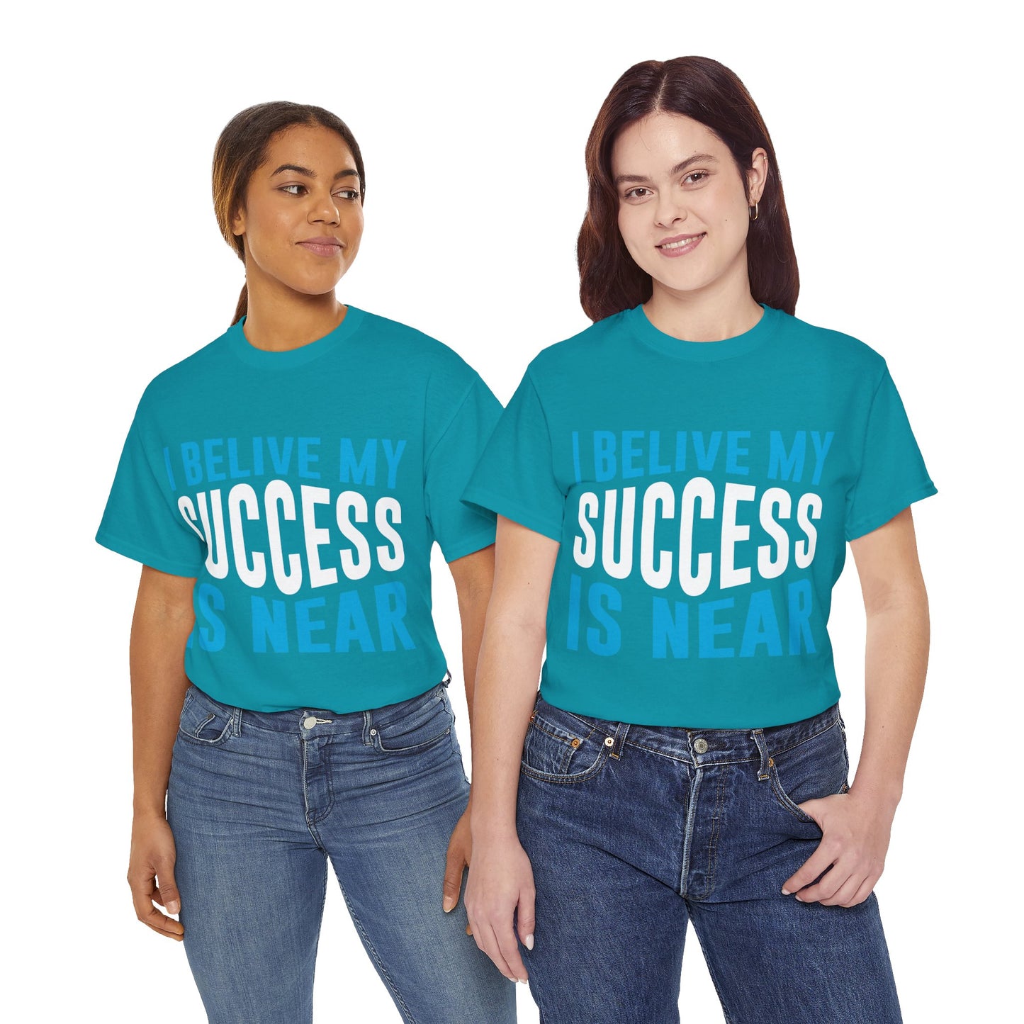 Unisex Heavy Cotton Tee - Success is Near